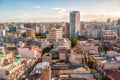 Aerial view of Nicosia city, Cyprus Royalty Free Stock Photo