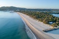 Aerial view of Noosa National Park Royalty Free Stock Photo