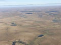 Aerial view northern desert