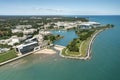 Aerial View Northwestern University Royalty Free Stock Photo