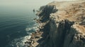 Spectacular Ocean Cliff With Darktable Processing
