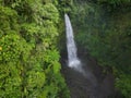 Aerial view of Nungnung waterfall in Bali