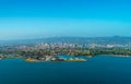 Aerial view of Oakland, CA