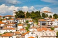 Aerial view of Ohrid Royalty Free Stock Photo