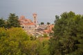 Aerial view of Ohrid Royalty Free Stock Photo