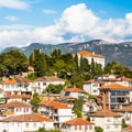 Aerial view of Ohrid Royalty Free Stock Photo