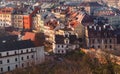 view of the old city in Lublin