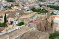 Aerial view of the old municipality of Capdepera. Island Majorca, Spain. Royalty Free Stock Photo