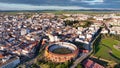 Roman Theatre of Merida spanish cultural icon landmark in Spain Royalty Free Stock Photo