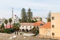 Aerial view of old town of  Larnaca City in Cyprus Royalty Free Stock Photo