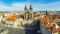 Old Town Square Staromestske namesti in Prague, Czech Republic