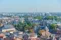 Aerial view of the old town of Strasbourg, France Royalty Free Stock Photo