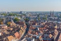 Aerial view of the old town of Strasbourg, France Royalty Free Stock Photo