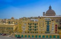 Aerial view of the old town of Valetta, Malta Royalty Free Stock Photo