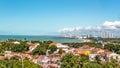 Aerial view of Olinda and Recife in Pernambuco, Brazil Royalty Free Stock Photo