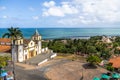 Aerial view of Olinda and Recife skyline - Olinda, Pernambuco, Brazil Royalty Free Stock Photo