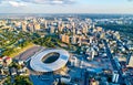 View of the Olympic Stadium in Kiev, Ukraine Royalty Free Stock Photo