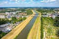 Aerial view of Opole