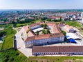 Aerial view of Oradea Fortress