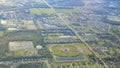 Aerial view of Orlando Royalty Free Stock Photo