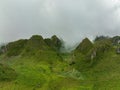 Osmena Peak in Cebu, Philippines. Royalty Free Stock Photo