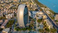 Aerial view of the Oval in Limassol, Cyprus