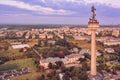 Aerial view over Galati City Royalty Free Stock Photo