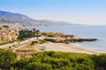 Playa del Moro beach in Alcossebre, Spain