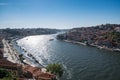 Aerial view over Porto and Vila Nova de Gaia, Portugal