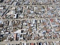 Aerial view of township, South Africa Royalty Free Stock Photo