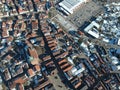 aerial view over Weil der Stadt Baden Wuerttemberg Germany