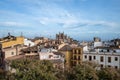 Aerial view of Palma de Mallorca, Spain. Royalty Free Stock Photo