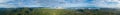 Aerial view panorama of Kaeng Krachan dam Royalty Free Stock Photo