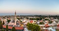 Aerial View Panorama at Rhodes Island, Greece Royalty Free Stock Photo