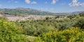 Aerial view of the ancient Moroccan city of Fez Royalty Free Stock Photo
