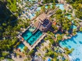 Mayan Temple water slide at Paradise Island, Bahamas