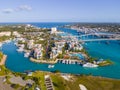 Harborside Villas at Paradise Island, Bahamas Royalty Free Stock Photo