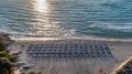 Paradise beach. Thassos Island, Greece Royalty Free Stock Photo