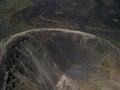 Aerial view of the Paricutin Volcano located in Michoacan, Mexico