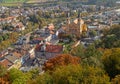 View of parish church in Bruneck