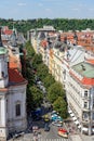 Parizska Street in Prague, Czech Republic