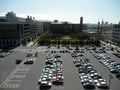 Aerial View of Parking Lot, UCSF Mission Bay Campus and Construction