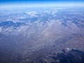 An aerial view of a part of Mongolia