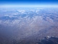 An aerial view of a part of Mongolia