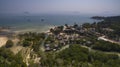 Aerial view of payam island ranong province andaman sea southern