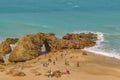 Aerial View Pedra Furada Jericoacoara Brazil