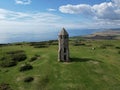 Aerial view of the Pepper Pot Isle of Wight