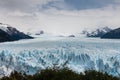 Aerial view of Perito Moreno Glacier in Patagonia