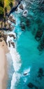 Captivating Headland Aerial Photography Of A Beautiful Beach