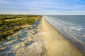 Aerial view photo of Jekyll Island Beach